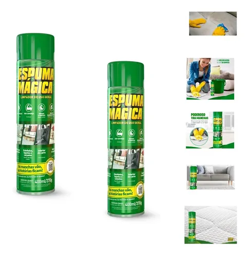 Espuma Magica Limpador Pet Spray