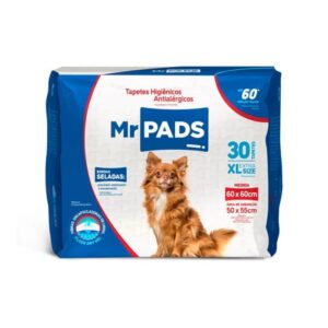 Mr Pads Tapete Higienico Cheirinho de Grama 30 unidades