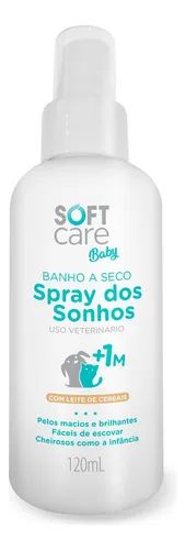 Soft Care Banho a Seco Spray dos Sonhos Filhotes
