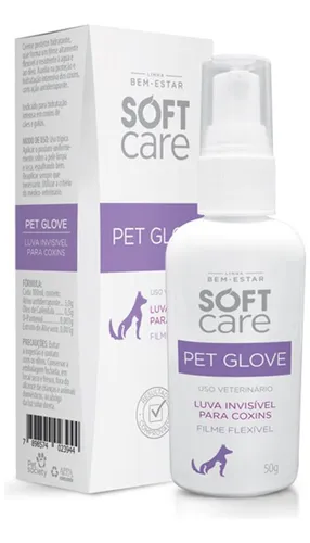 Soft Care Pet Glove Loção Para Patas