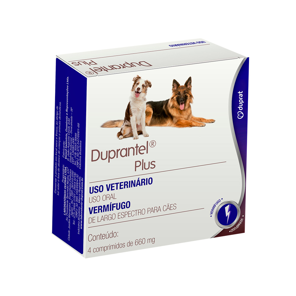 Duprantel Plus Duprat Comprimidos 660mg (Caes)
