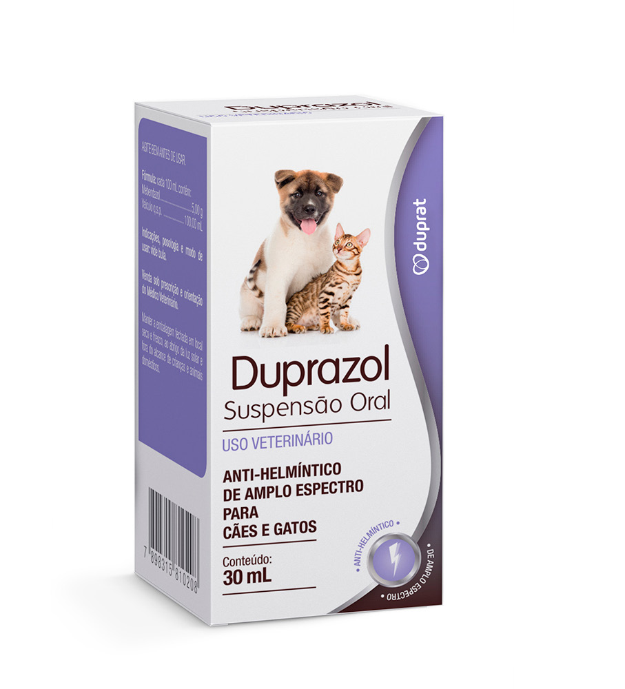 Duprazol Duprat Suspensao Oral 30mL (Mebendazol)